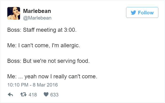 Funny Tweets About Work