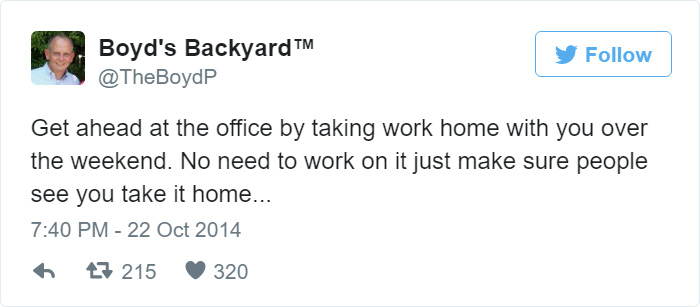 Funny Tweets About Work