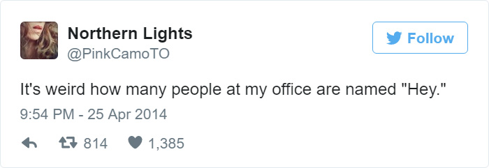Funny Tweets About Work
