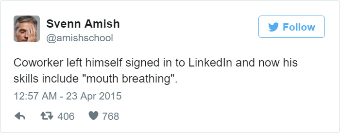 Funny Tweets About Work