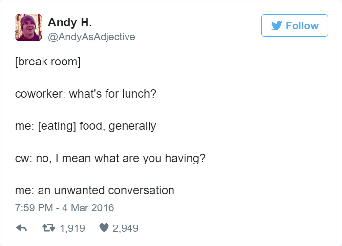 Funny Tweets About Work