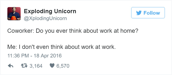 Funny Tweets About Work
