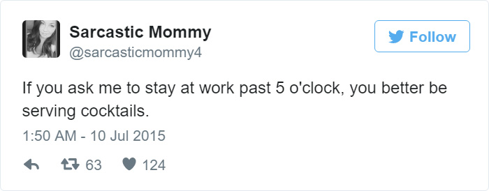 Funny Tweets About Work