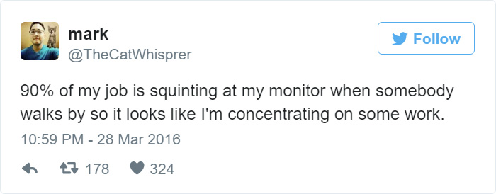 Funny Tweets About Work