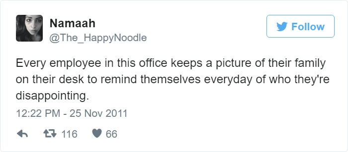 Funny Tweets About Work