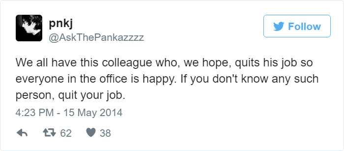 Funny Tweets About Work