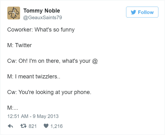 Funny Tweets About Work