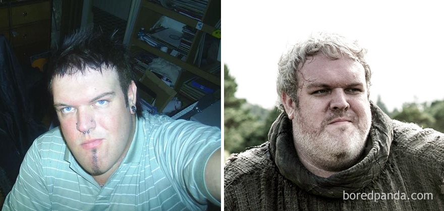 Young Kristian Nairn And As Hodor (In GoT)