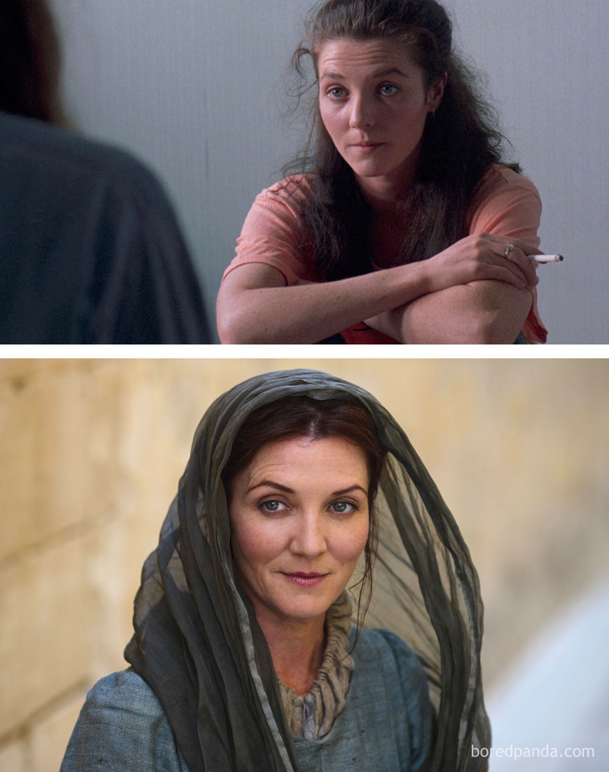 Michelle Fairley As Teresa Doyle (In 1990's Hidden Agenda) And As Catelyn Stark (In GoT)