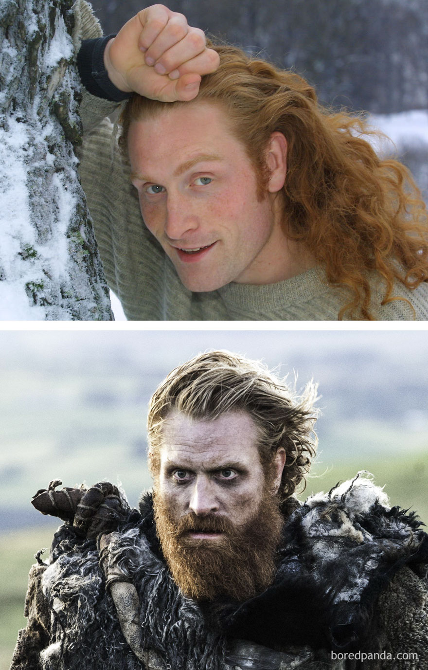 Young Kristofer Hivju And As Tormund Giantsbane (In GoT)