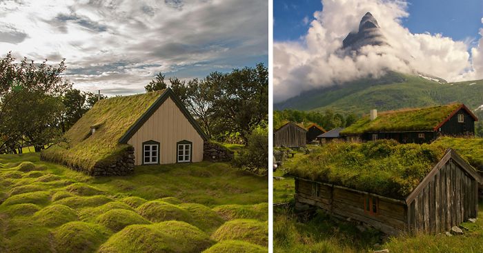 30 Scandinavian Houses With Green Roofs Look Straight Out Of A Fairytale