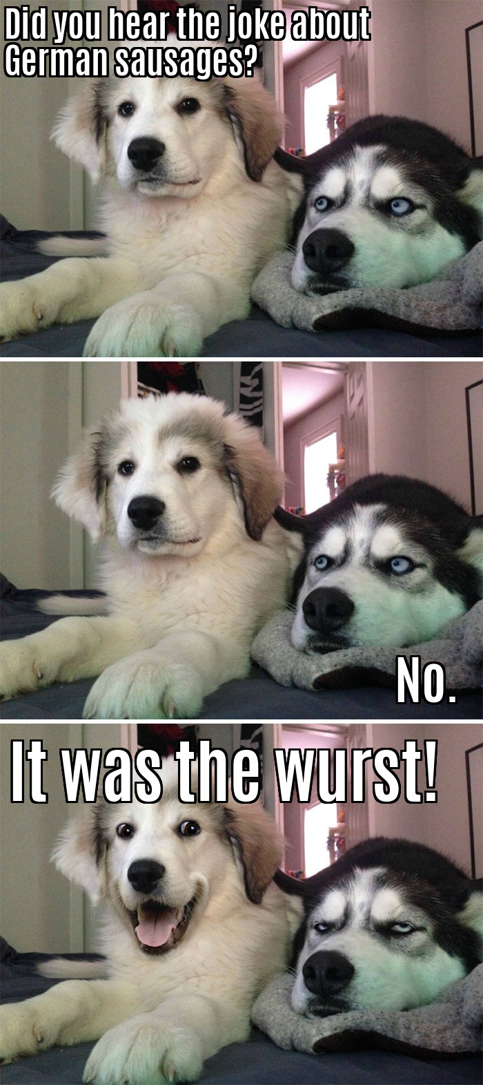 Did You Hear The Joke About German Sausages?