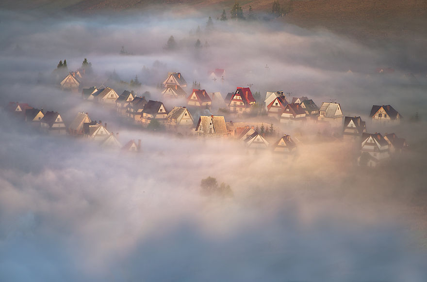 I Happened To Be In Pieniny Mountains During The Perfect Sunrise I Happened To Be In Pieniny Mountains During The Perfect Sunrise