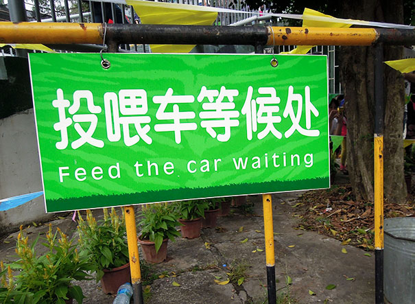 Funny Chinese Translation Fails