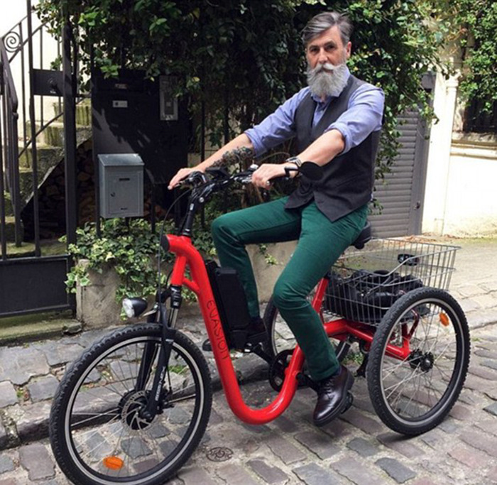 Hipster Fashion Model