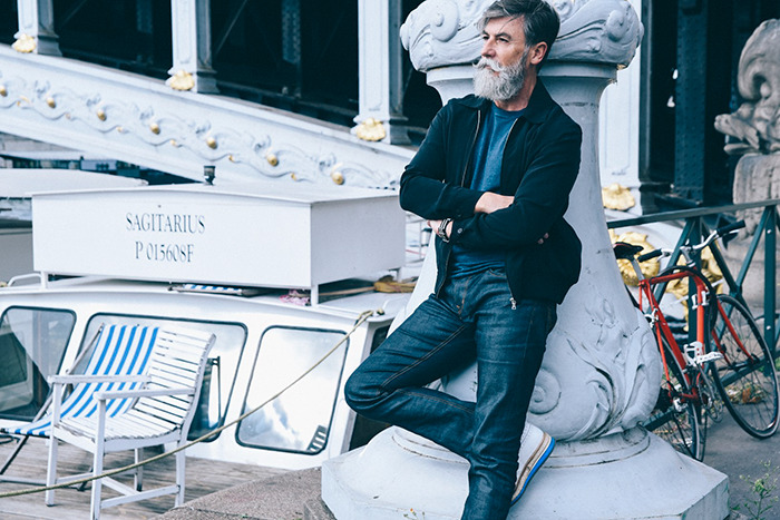 Hipster Fashion Model