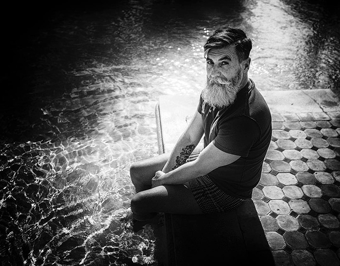 Hipster Fashion Model