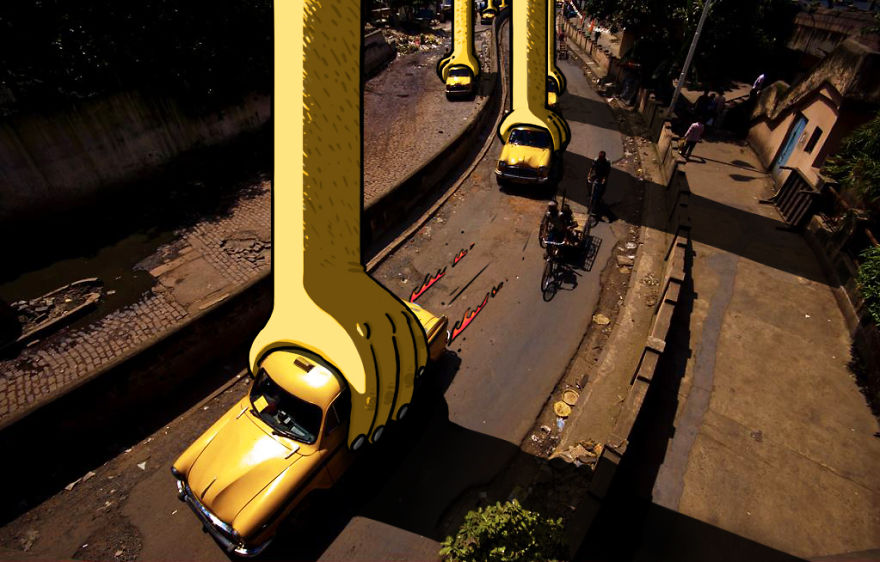 I Bombed The Beautiful 'City Of Joy' With Unique And Hilarious Doodles! I Bombed The Beautiful 'City Of Joy' With Unique And Hilarious Doodles!