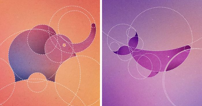 I Made 13 Animals Out Of 13 Perfect Circles