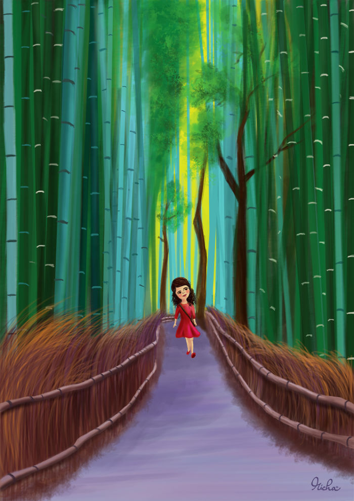 I Travel Around The World Through Illustrations I Travel Around The World Through Illustrations