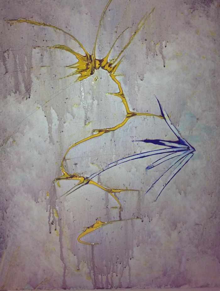 First Painting April 2012 54 Y. O.