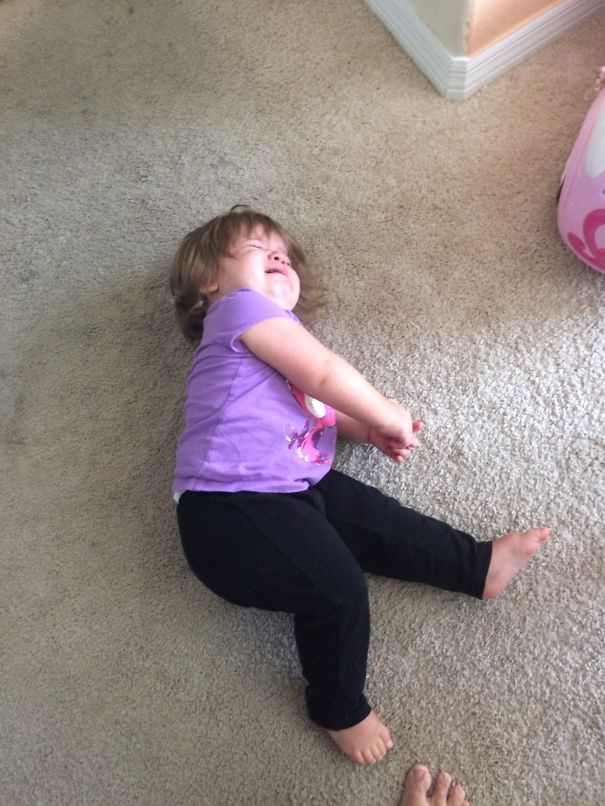 She Couldn't Go To The Potty With Her Brother