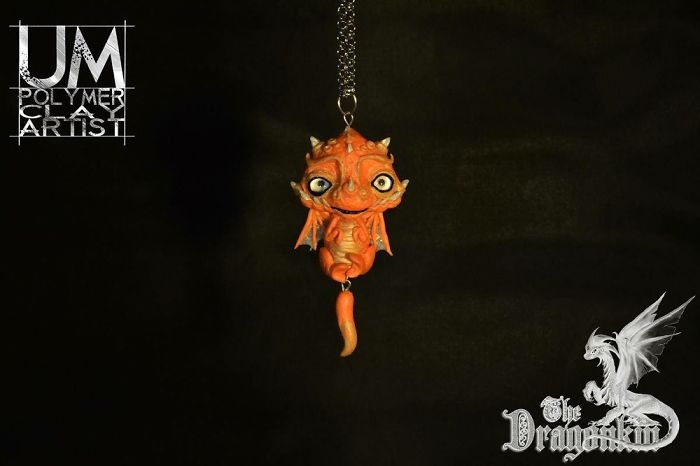 Dragon Pendants Rainbow