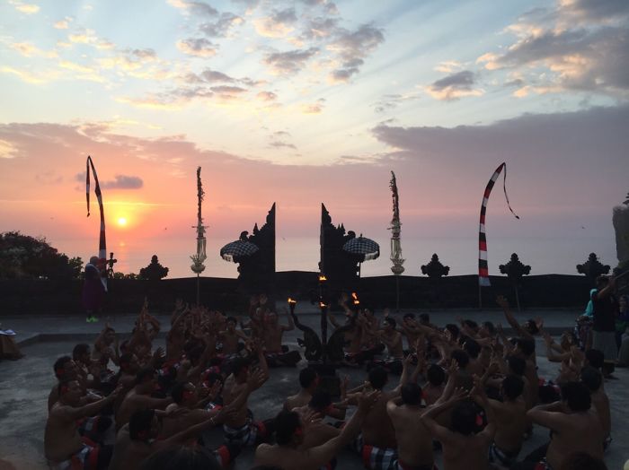 Kecak Dance & Waiting For Sunset At Uluwatu, Bali.