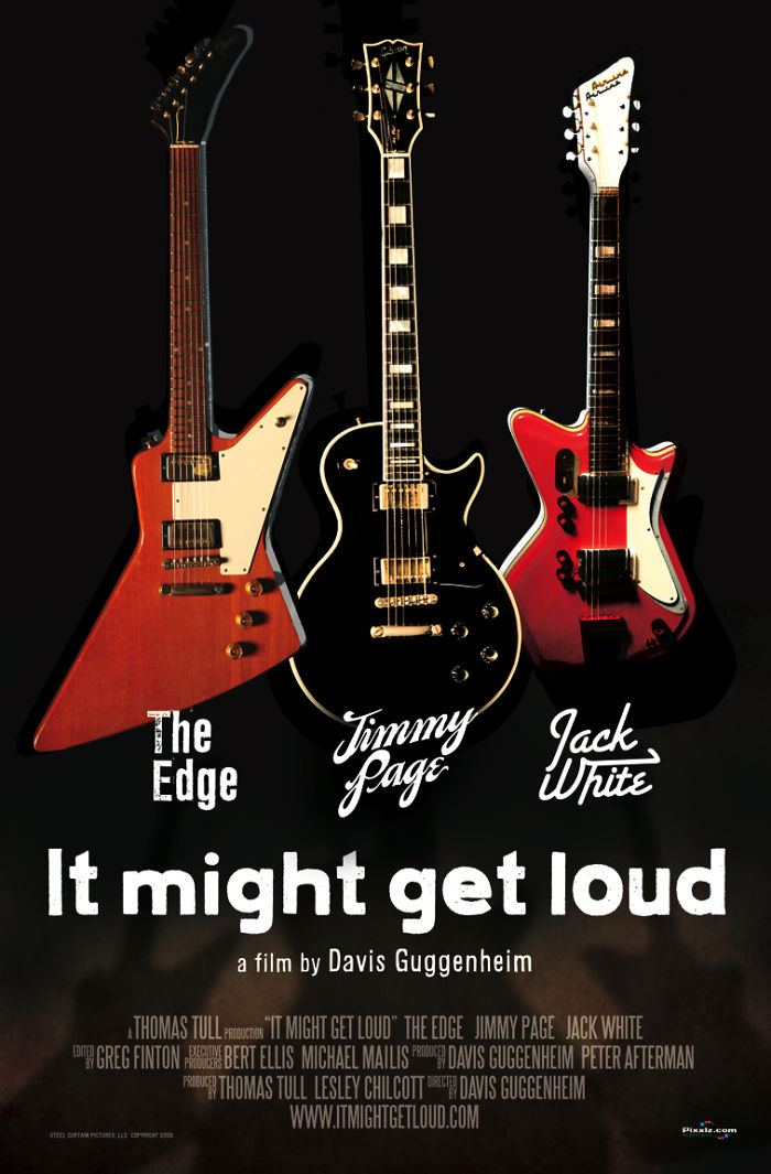 Poster for "It Might Get Loud" movie