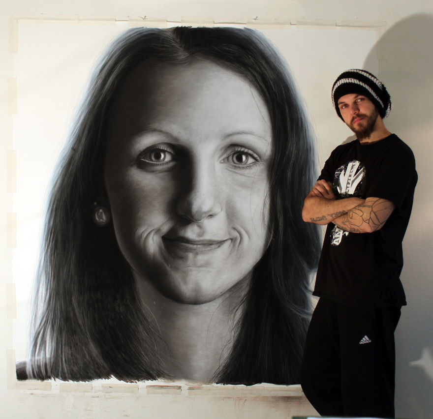 I Created Large Hyperrealistic Pencil Portraits Of My Family I Created Large Hyperrealistic Pencil Portraits Of My Family