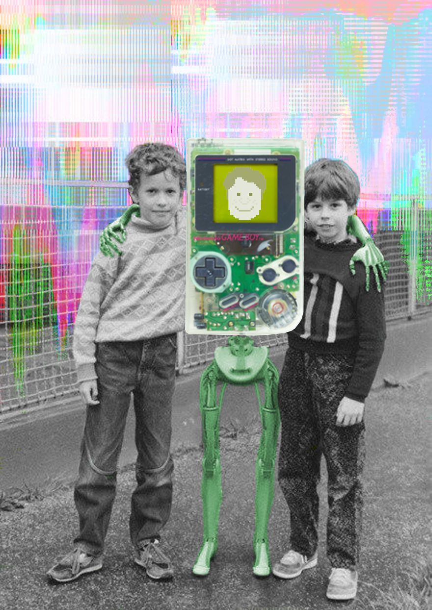 My Digital Collages Explain Today's Kids In Modern World