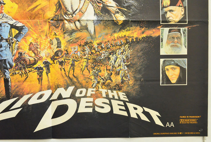 Poster for "Lion On The Desert" movie