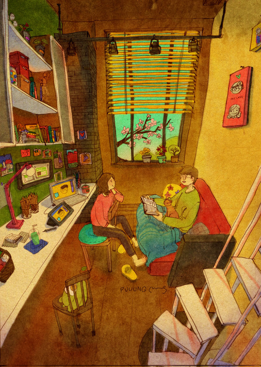 Not Being Able To Concentrate Because She's There