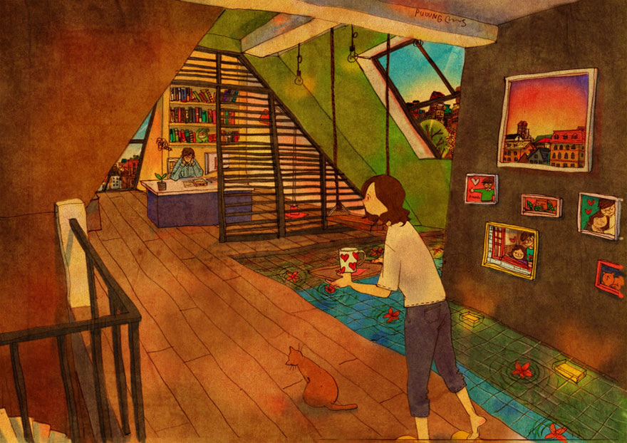 Making Him Tea When He's Worried