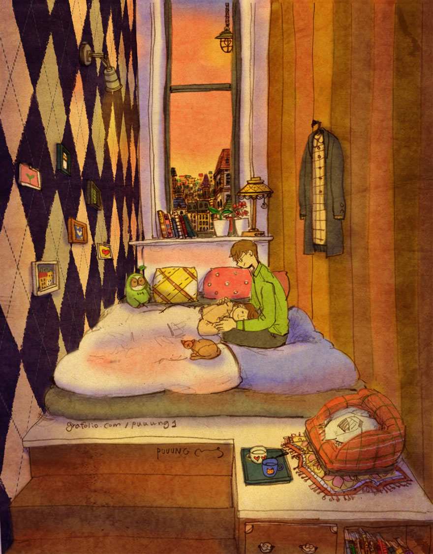 Holding Her While She Sleeps