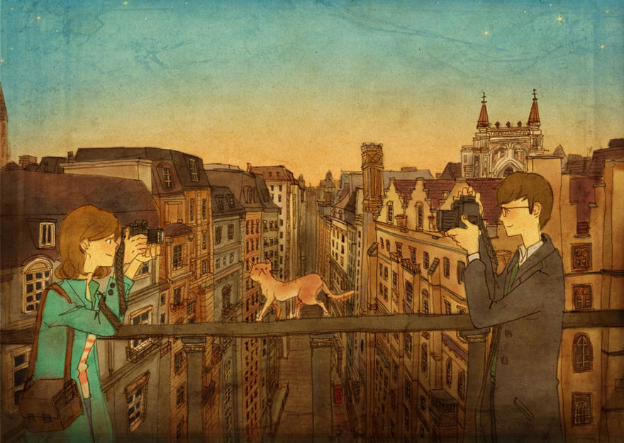 Taking Photos Of Each Other When Traveling To New Places