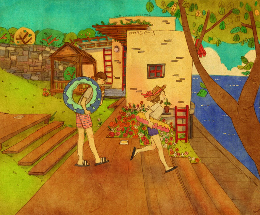 Going To The Beach Together