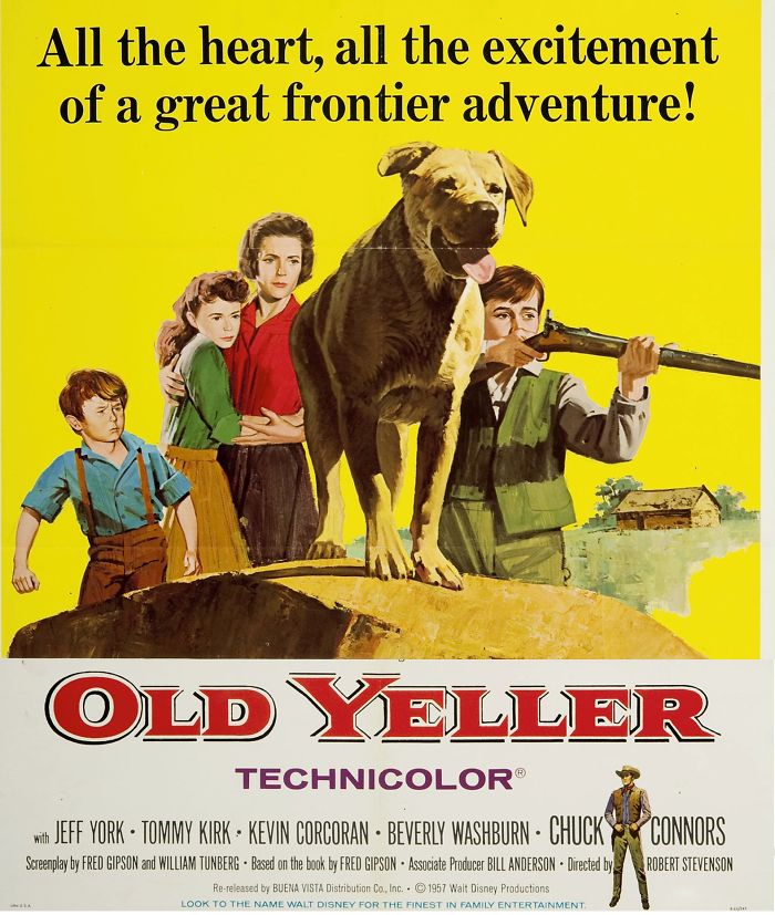 Poster for "Old Yeller!" movie