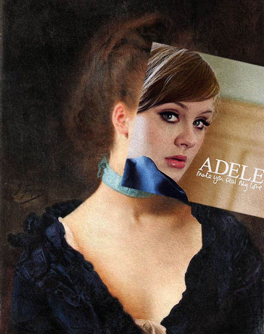 I Combine Album Covers With Classical Paintings (Part 2)