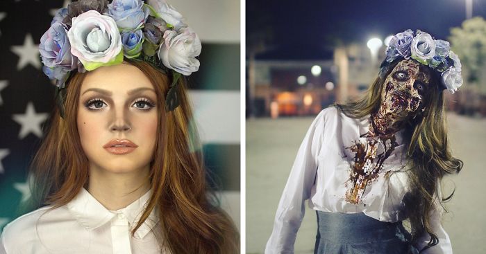 Glam & Gore: Self-Taught Artist Shows The Fate Of Disney Princesses And Pop Icons