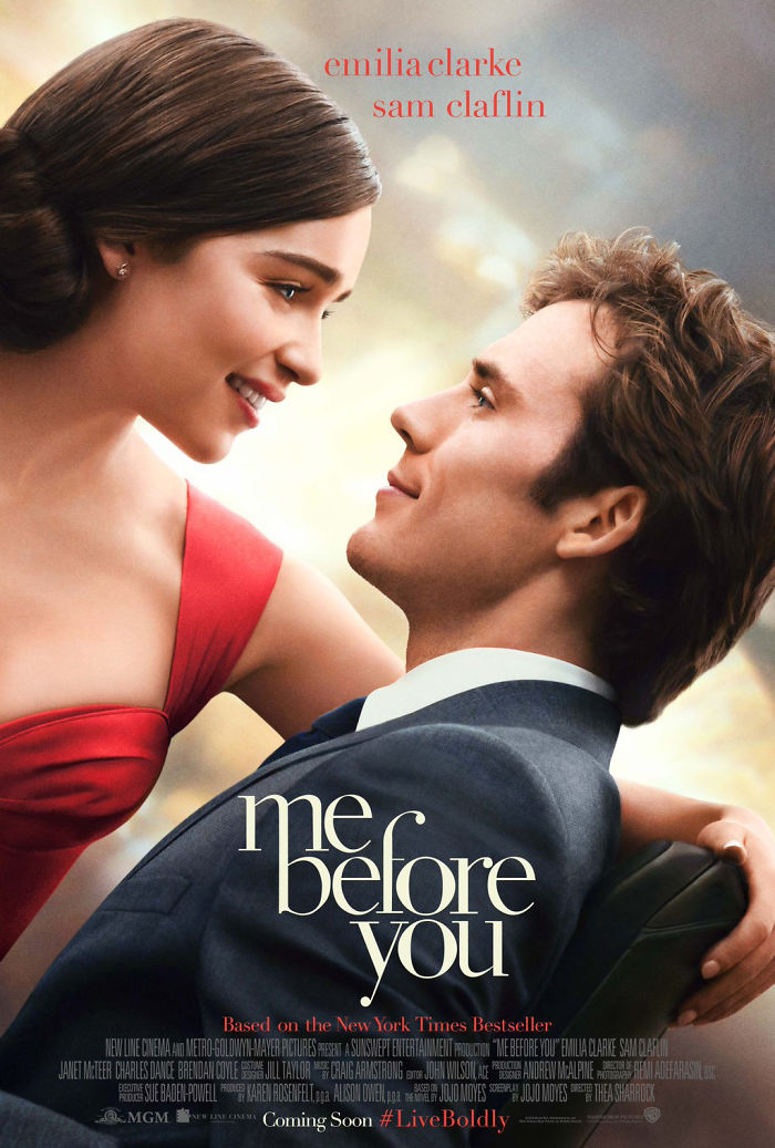 Poster for "Me Before You" movie