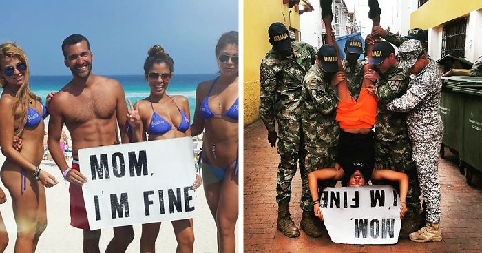 Guy Drops Everything To Travel The World But Doesn’t Forget To Assure His Mom He’s Fine