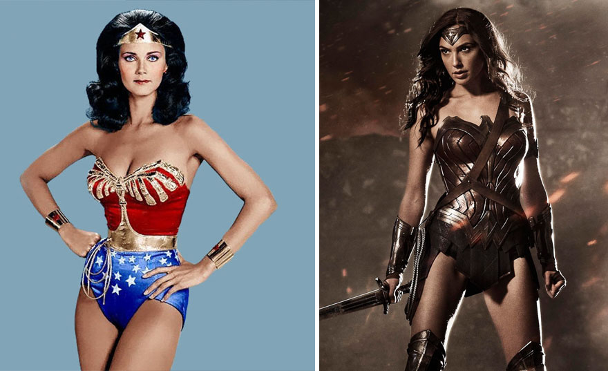 Wonder Woman 1975 And 2017