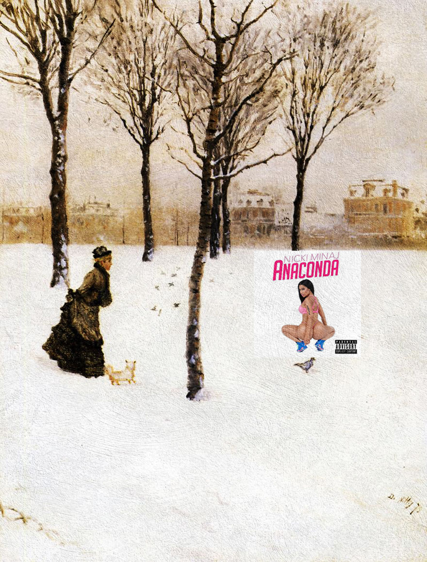 I Combine Album Covers With Classical Paintings (Part 2)