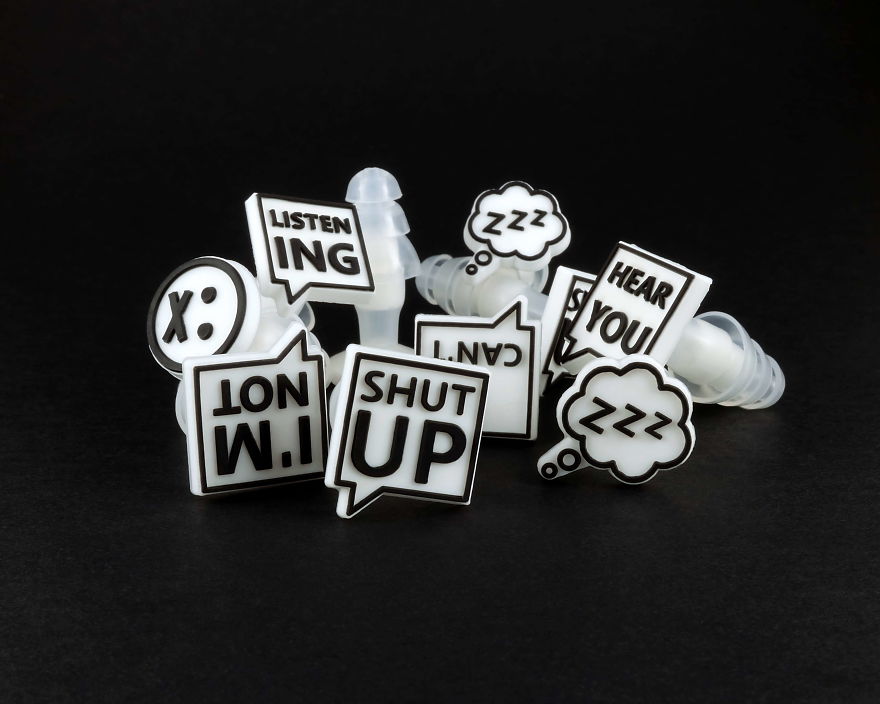 I've Designed Funny And Useful Travelling Earplugs