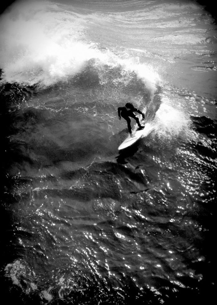 Iphone Project: The Manhattan Beach Surfers - Manhattan Beach, Ca