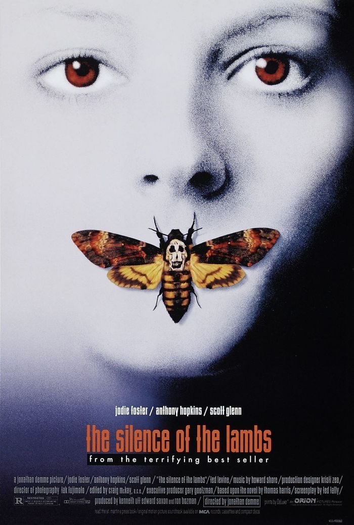 Poster for "The Silence Of The Lambs" movie