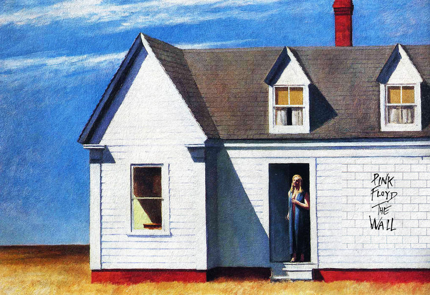 I Combine Album Covers With Classical Paintings (Part 2)