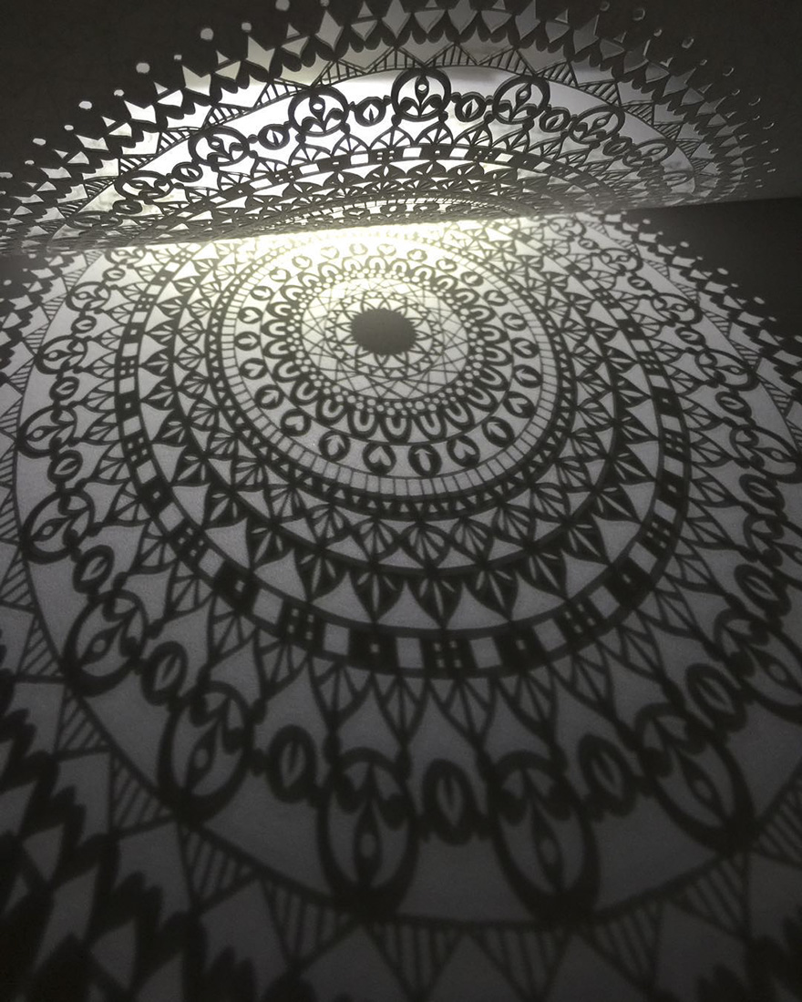Japanese Artist Hand-Cuts Insanely Detailed Paper Art