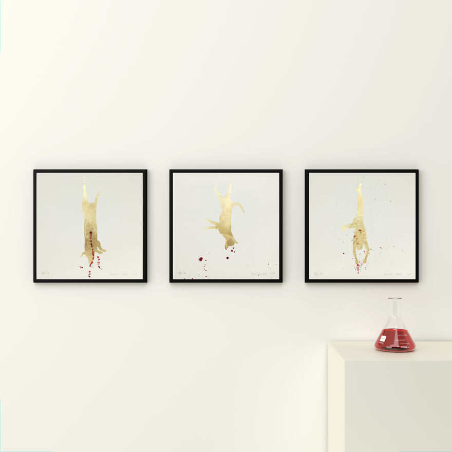 We Created A Collage Series As A Reaction On Animal Cruelty We Created A Collage Series As A Reaction On Animal Cruelty